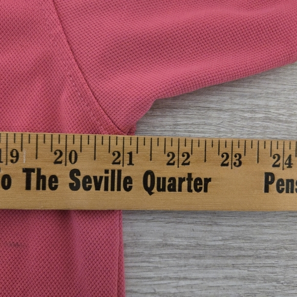 Polo Ralph Lauren Pink & Yellow Big Pony Polo Kids Size XL EUC - Picture 6 of 7